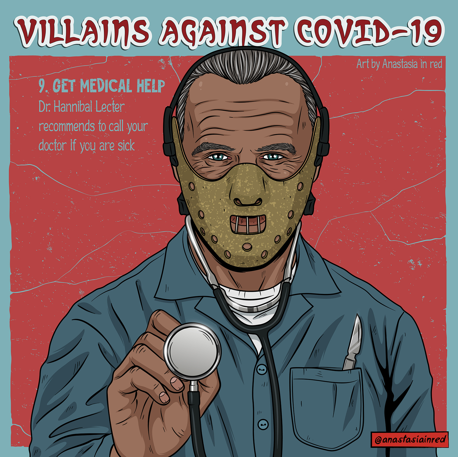 Hannibal Lecter against Covid-19